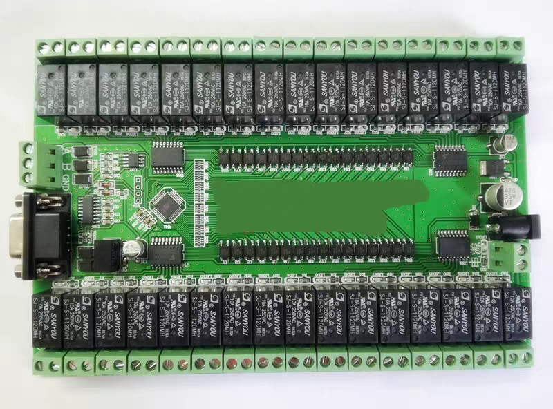 PCB設(shè)計(jì)PCBLayout RS232/RS485串口控制32路繼電器模塊PCBA