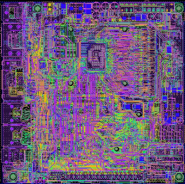 單片機(jī)控制板開(kāi)發(fā)PCBlayout設(shè)計(jì)